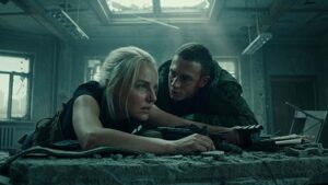 The big game table scene