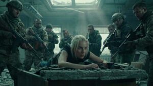 The big game table scene