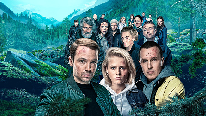 The big game table scene